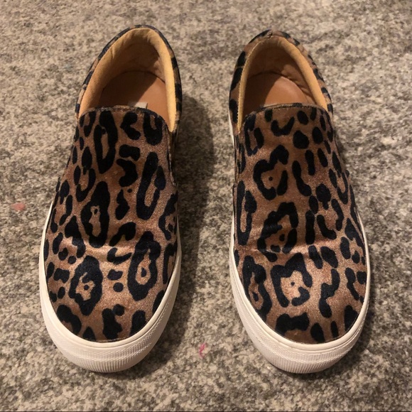 gills leopard print platform sneakers